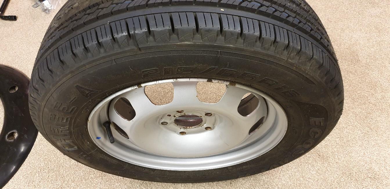 Dacia Duster full size spare wheel kit. in SA10 Glais for £99.00 for