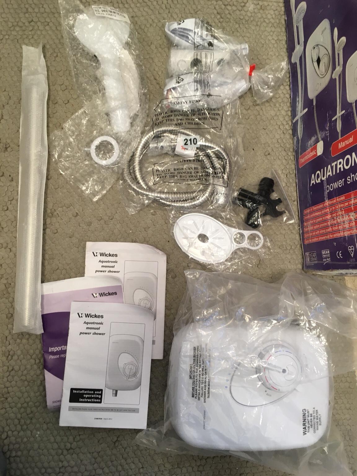 Power Shower New Wickes Aquatronic in Worthing for £50.00 for sale