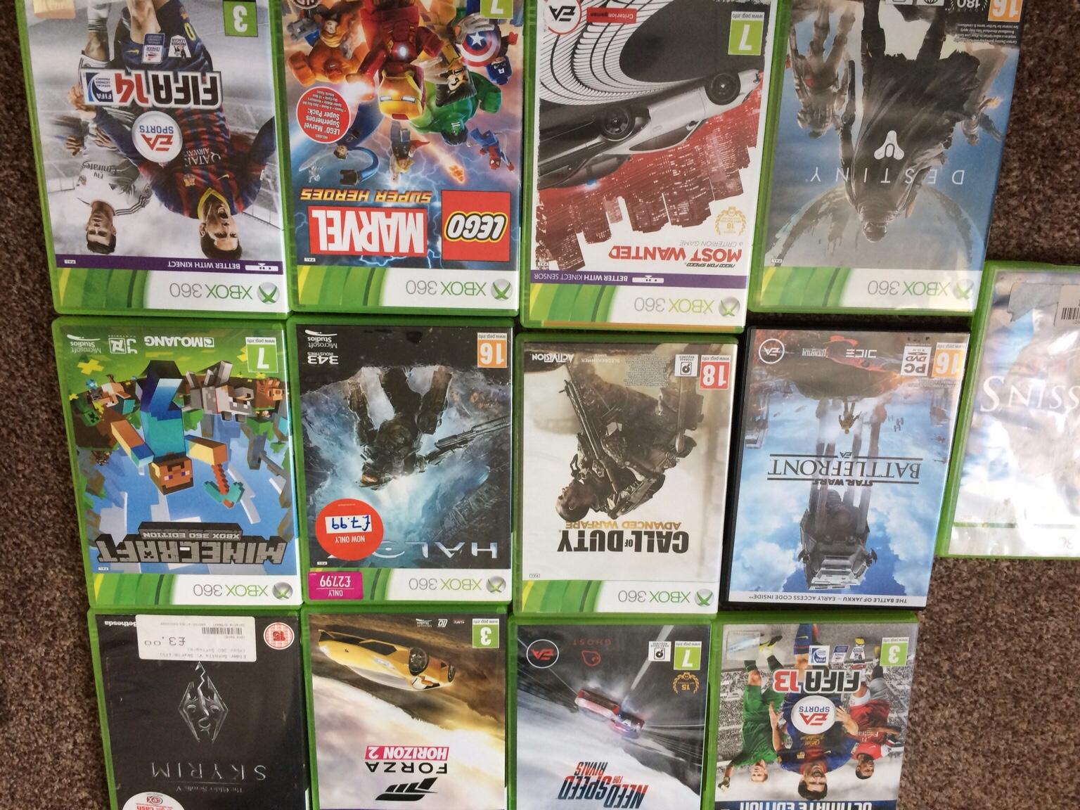 Hardly used Xbox 360 and games in B37 Solihull for £75.00 for sale Shpock