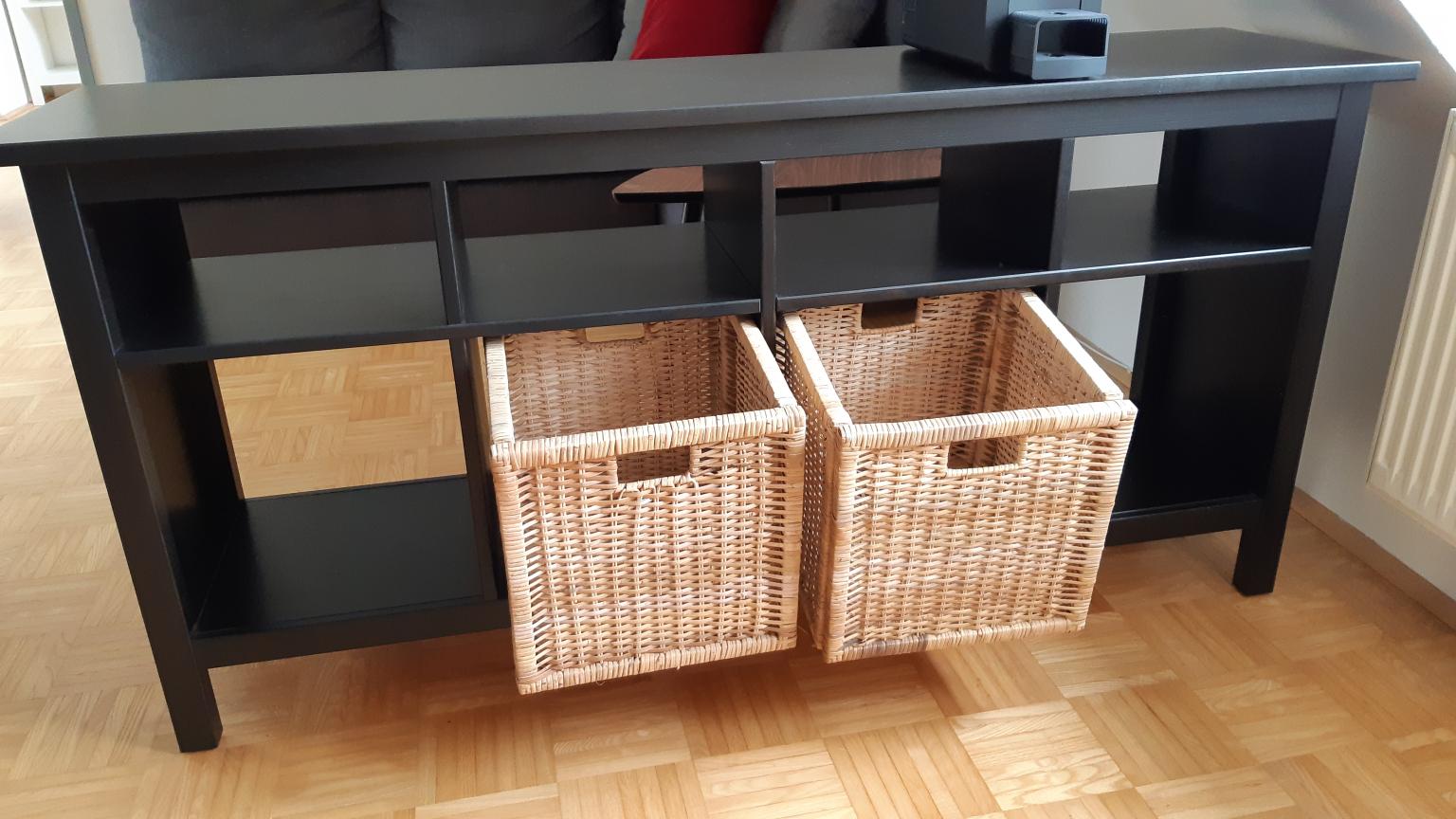 Ablagetisch / Regal mit Körben HEMNES (IKEA) in 1060 Vienna for €100.