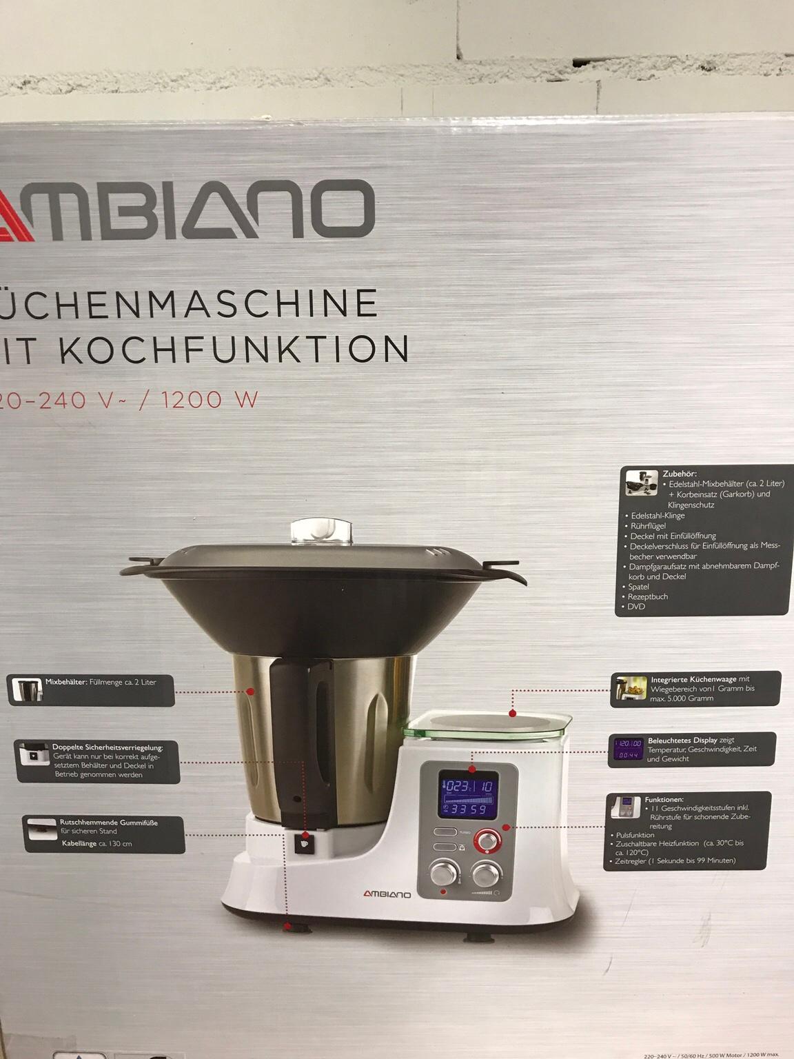 Ambiano Küchenmaschine mit Kochfunktion in 68753 Waghäusel for €60.00 for sale Shpock