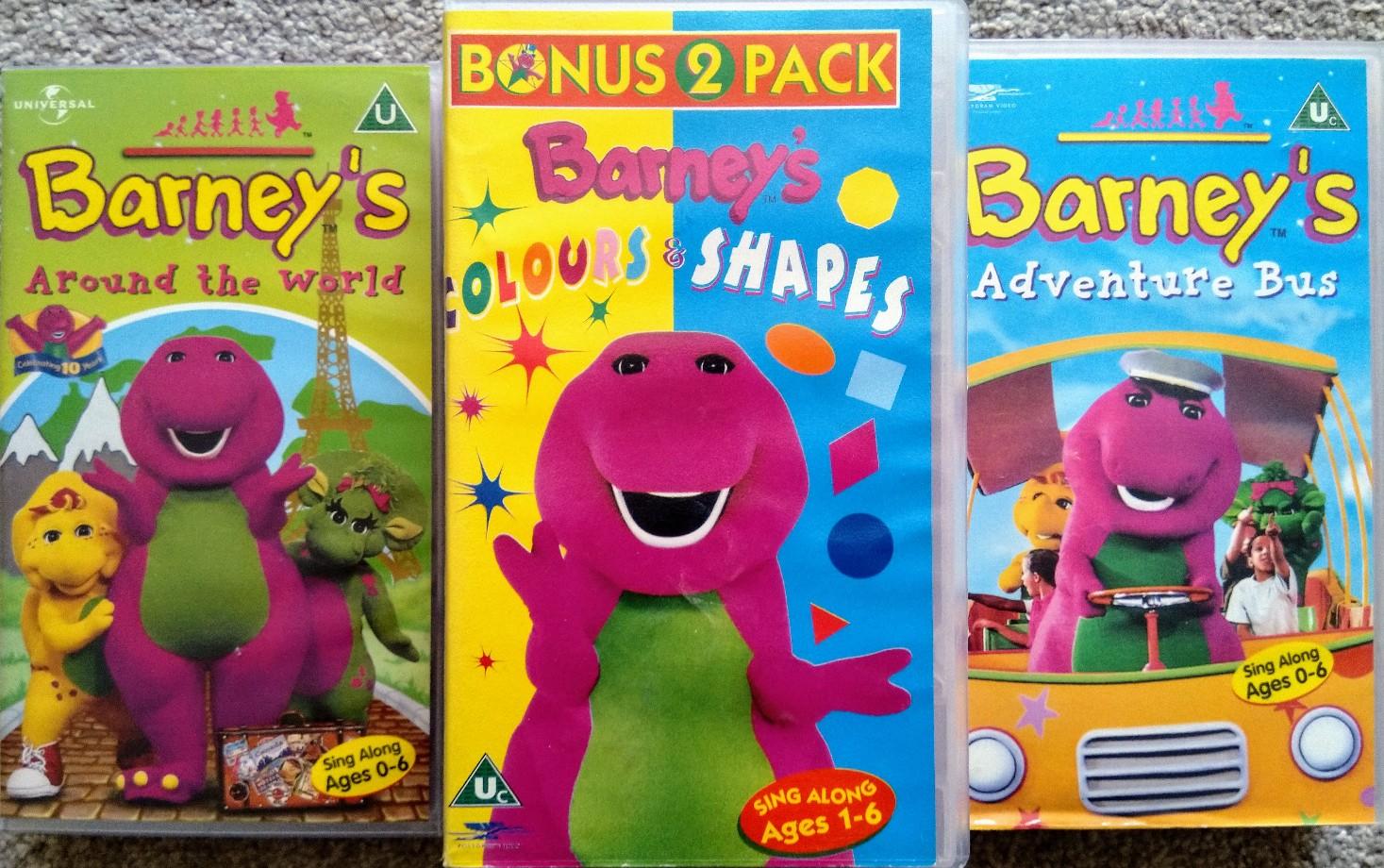 Kids Barney Sing Along VHS Tapes x 3 in FY5 Wyre for £4.00 for sale