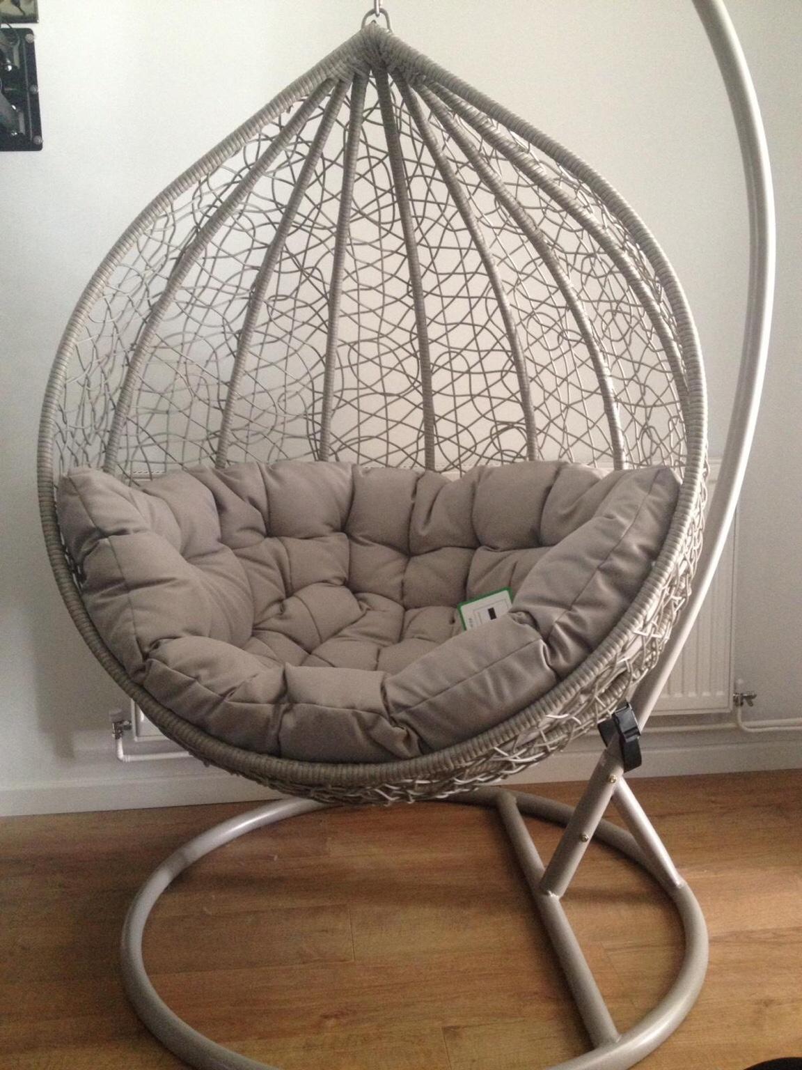 Grey Hanging Egg Chair in DY4 Sandwell for £100.00 for sale Shpock