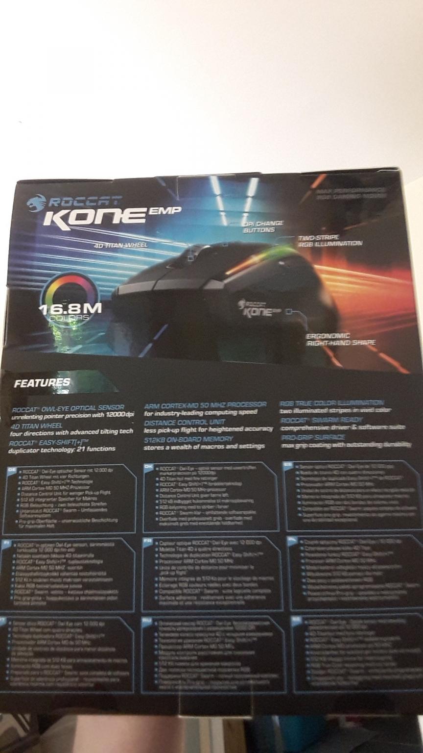 Roccat Kone EMP Gaming Maus in 73230 Kirchheim unter Teck für 60,00