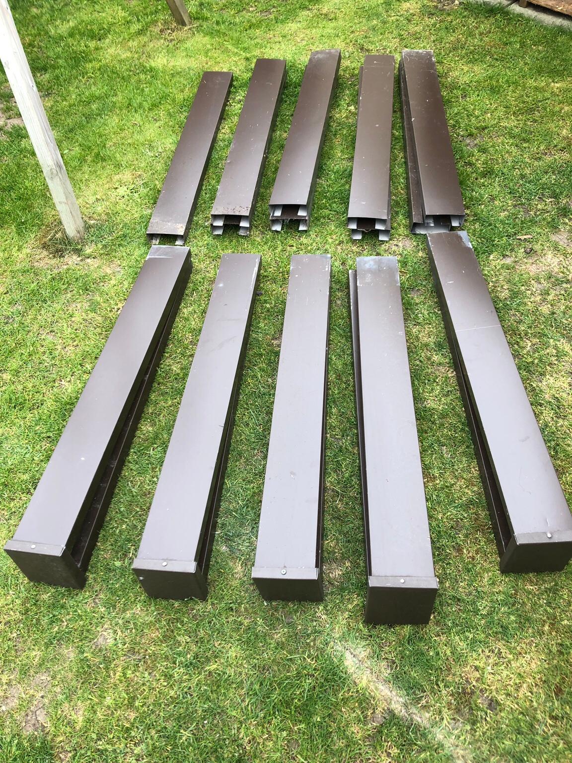 5x Metal Fence Post Cover/Extender in Leigh on Sea for £50.00 for sale
