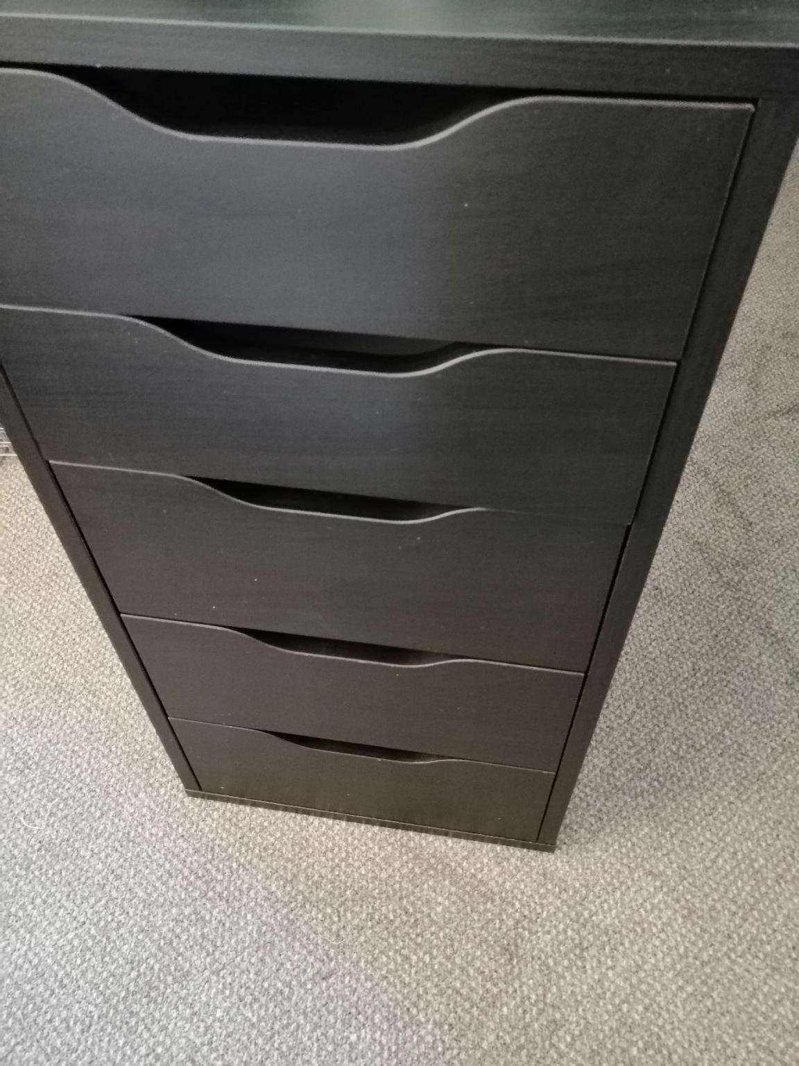 ALEX Drawer unit Blackbrown 36x70 cm in N14 for £20.00 for sale