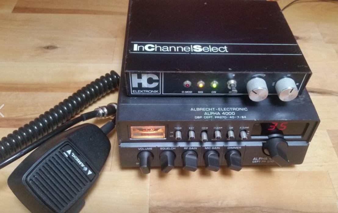 CB Funk Albrecht ALPHA 4000 mit FM Select in 67346 Speyer for €95.00