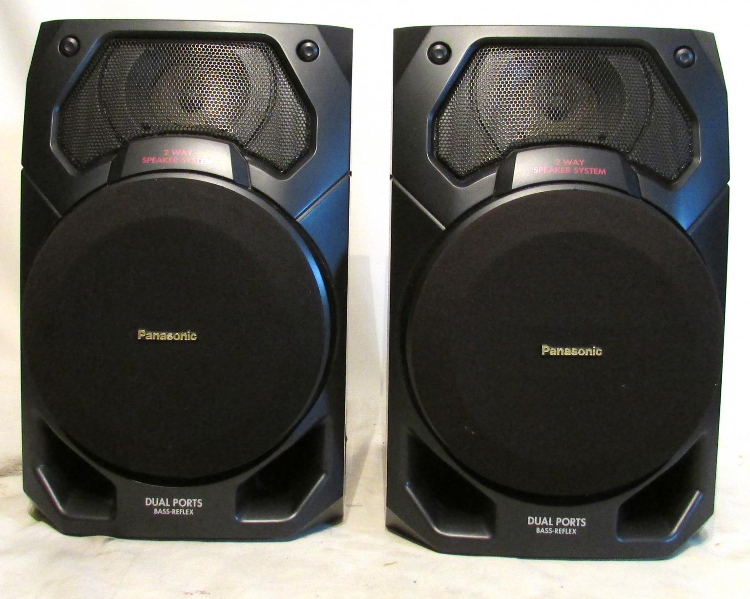 RETRO Panasonic SBAK17 2 Way SPEAKERS in B24 Birmingham for £10.00 for