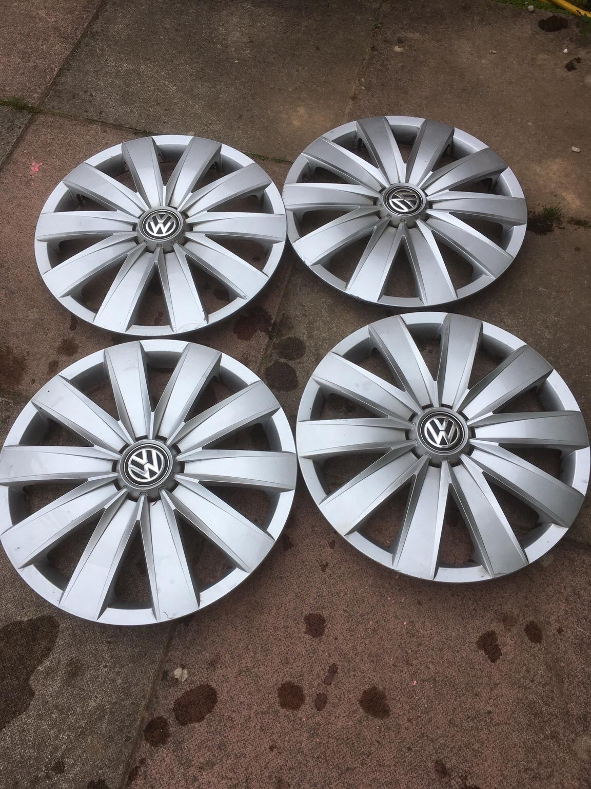 Vw transporter t5 t6 16” wheel trims/hub caps in TQ13 Teignbridge for £