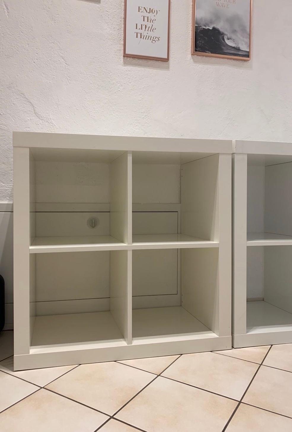 Ikea KALLAX Würfel in weiß HOCHGLANZ! in 82549 Osterhofen für 15,00