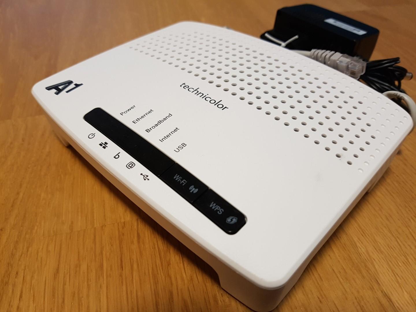 WLAN Router Technicolor A1 TG588v in 6345 Gemeinde Kössen für € 10,00