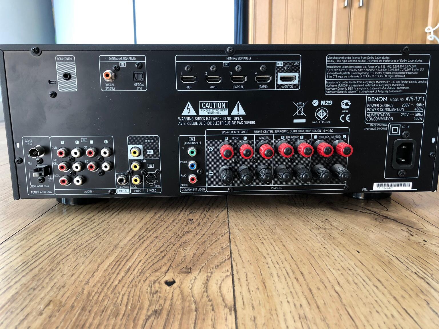 Denon avr1911 av surround sound receiver in NG5 Gedling für £ 45,00