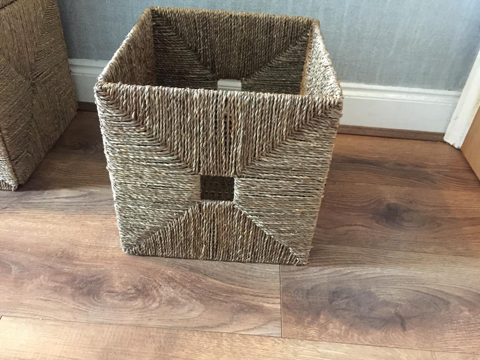 IKEA Knipsa Seagrass Baskets x 8 in WS10 Sandwell für 50,00 £ zum