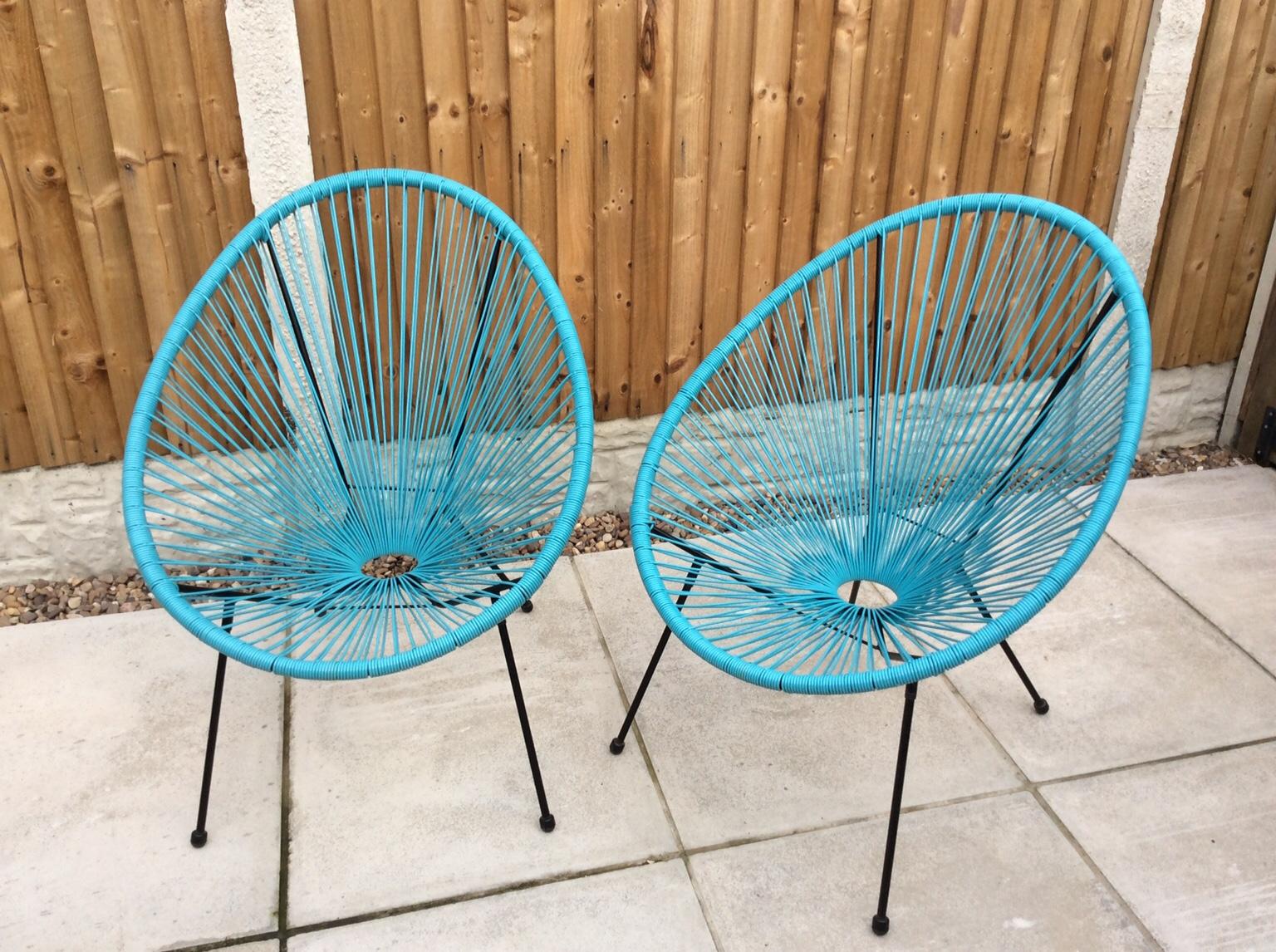 Garden rope chairs in WF1 Wakefield for £50.00 for sale Shpock