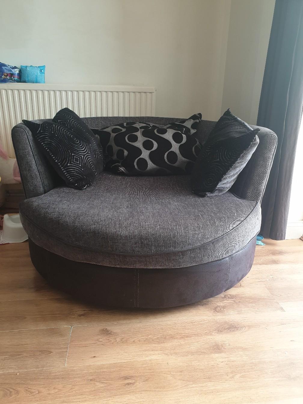 round cuddle chair dfs in TN40 Rother for £50.00 for sale Shpock