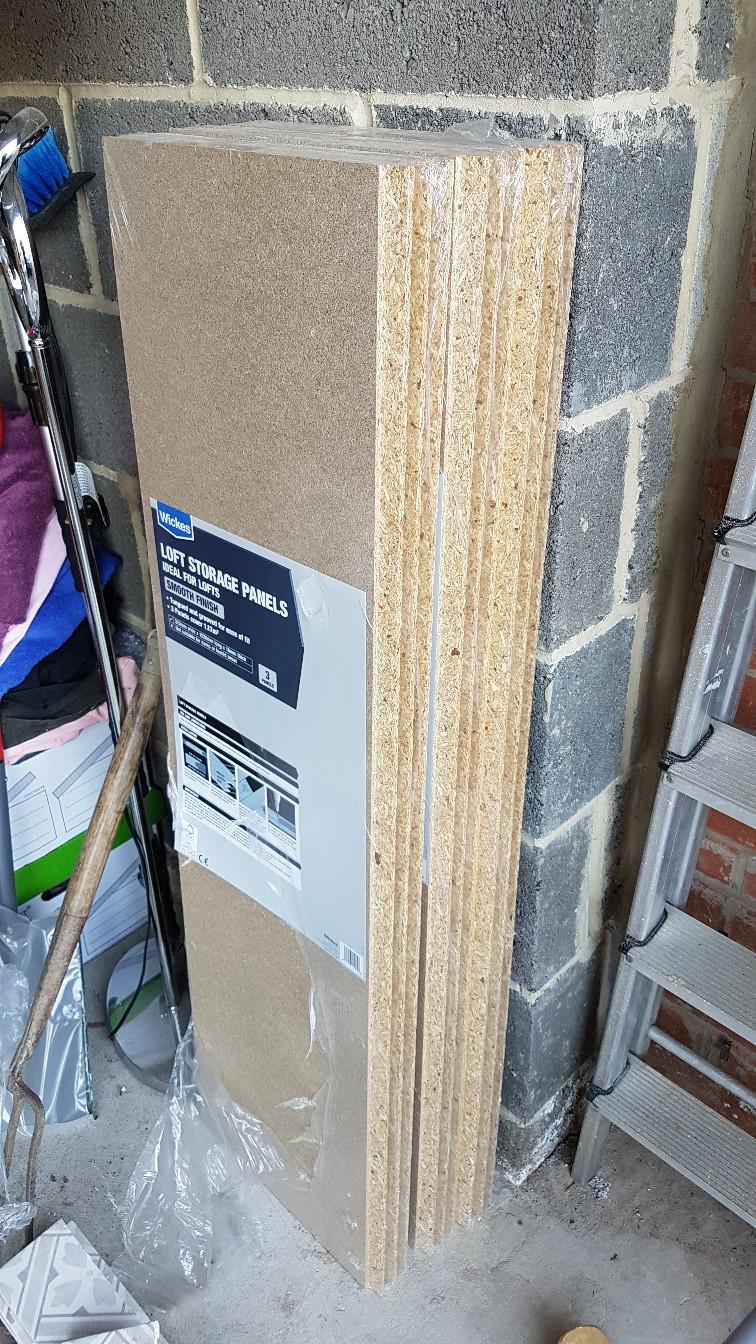 Wickes loft panel boards. Packs of three. in DL2 for £15.00 for