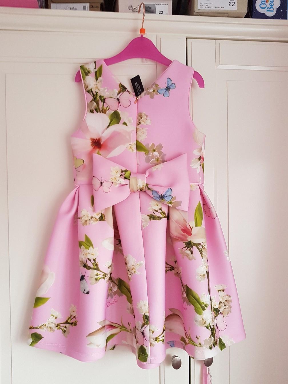 Ted Baker Girl's Pink Harmony Dress, Age 7 in Salford for £25.00 for