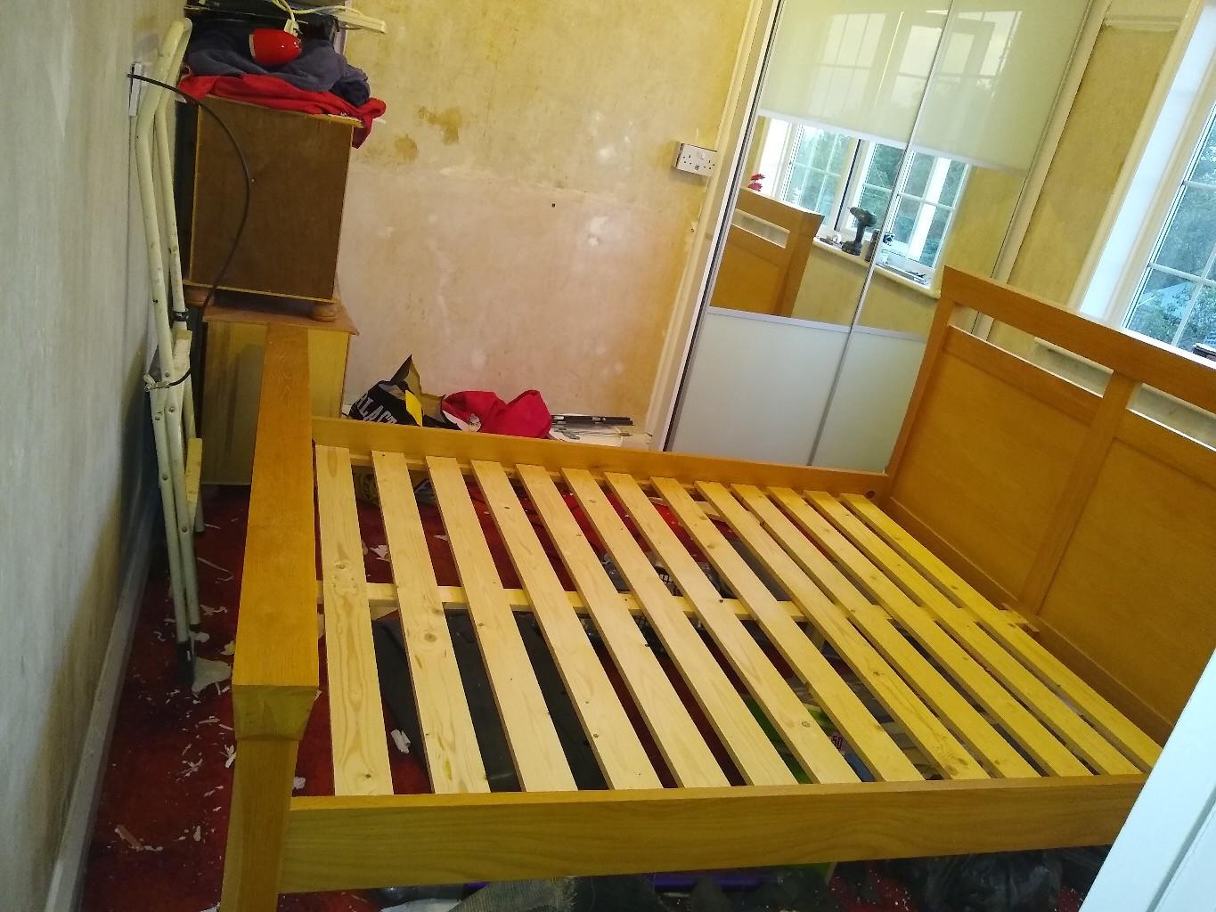 solid wooden bed. good quality in L25 Liverpool für £ 30,00 zum Verkauf Shpock AT