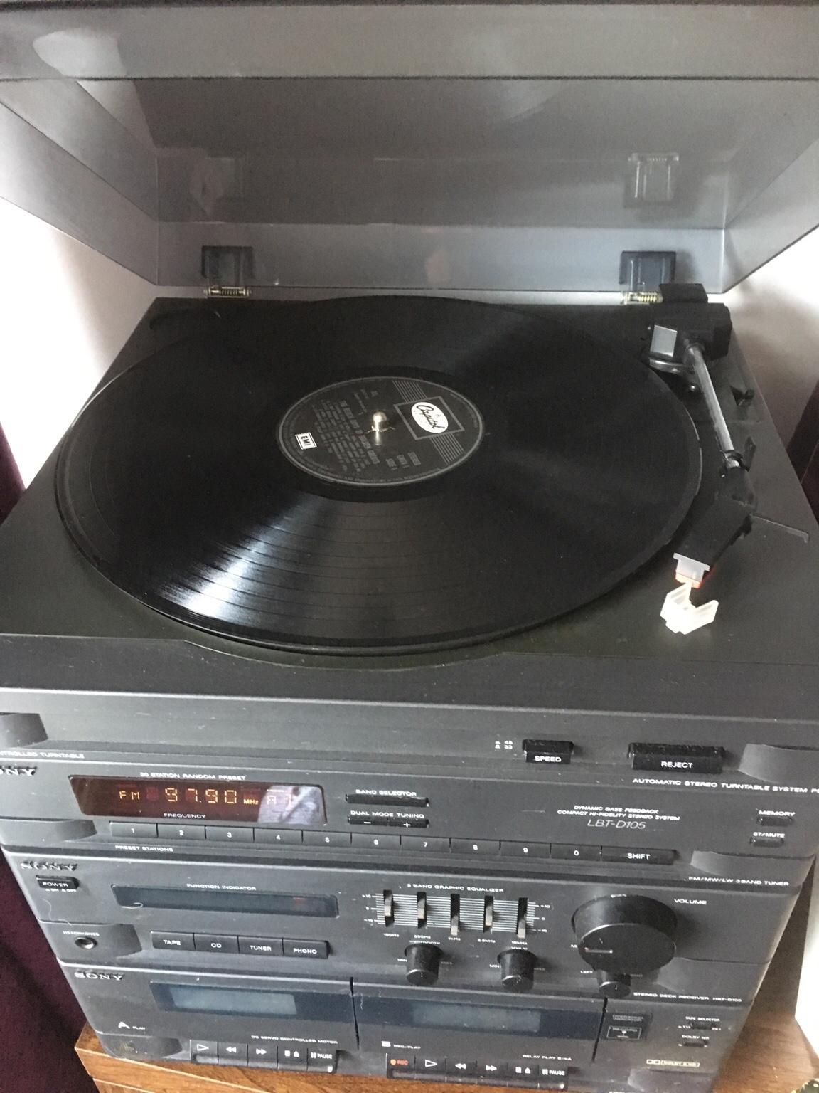 Sony LBTD105 Hifi Turntable Record Player in DY11 Wyre Forest for £80.