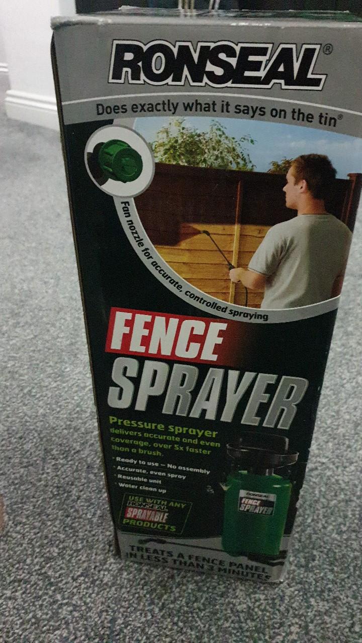 ronseal fence sprayer in WF12 Kirklees for £10.00 for sale Shpock