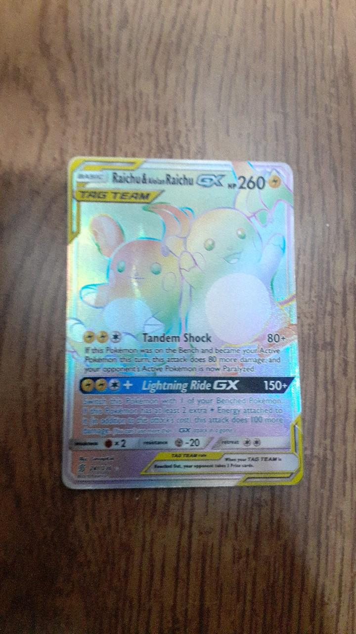 rainbow raichu tag team gx secret rare in B17 Birmingham for £20.00 for sale Shpock