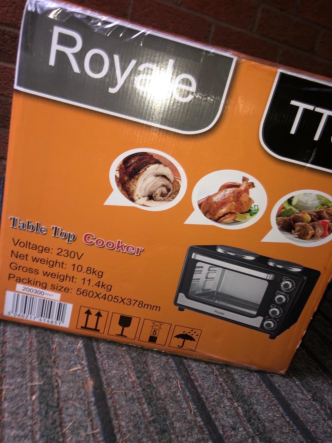 Royale TT30 table top cooker in B31 Birmingham für 45,00 £ zum Verkauf