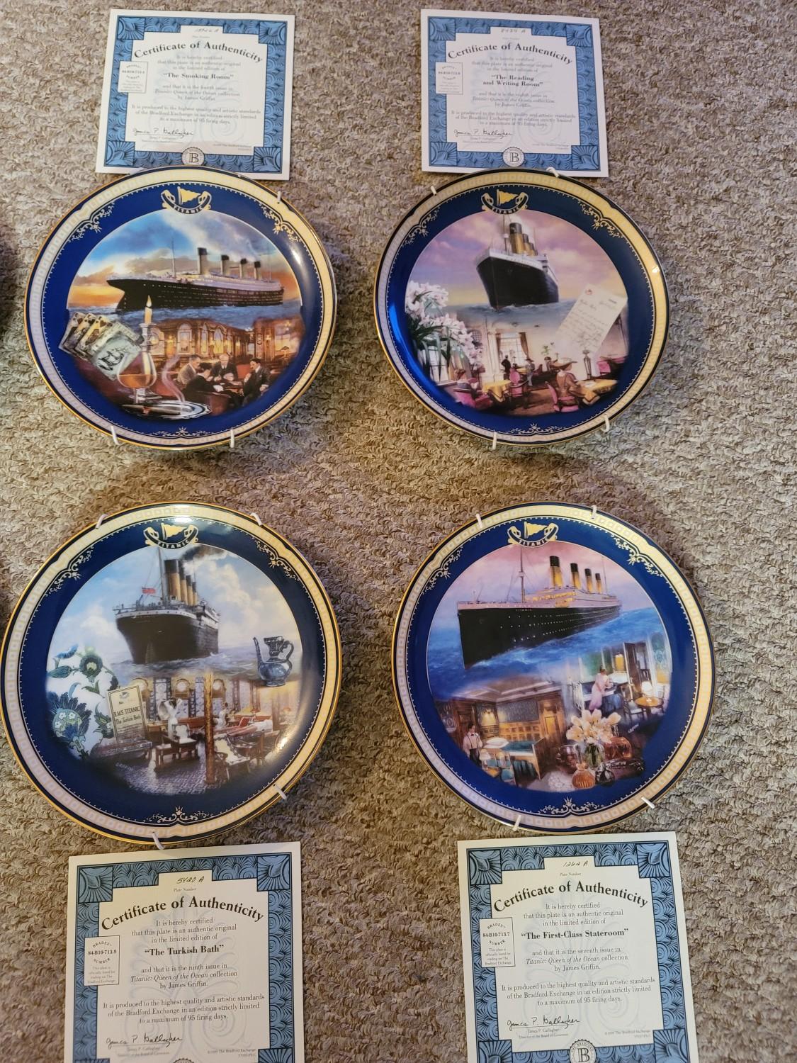 Authentic Titanic plates in CF48 Pant for £95.00 for sale Shpock