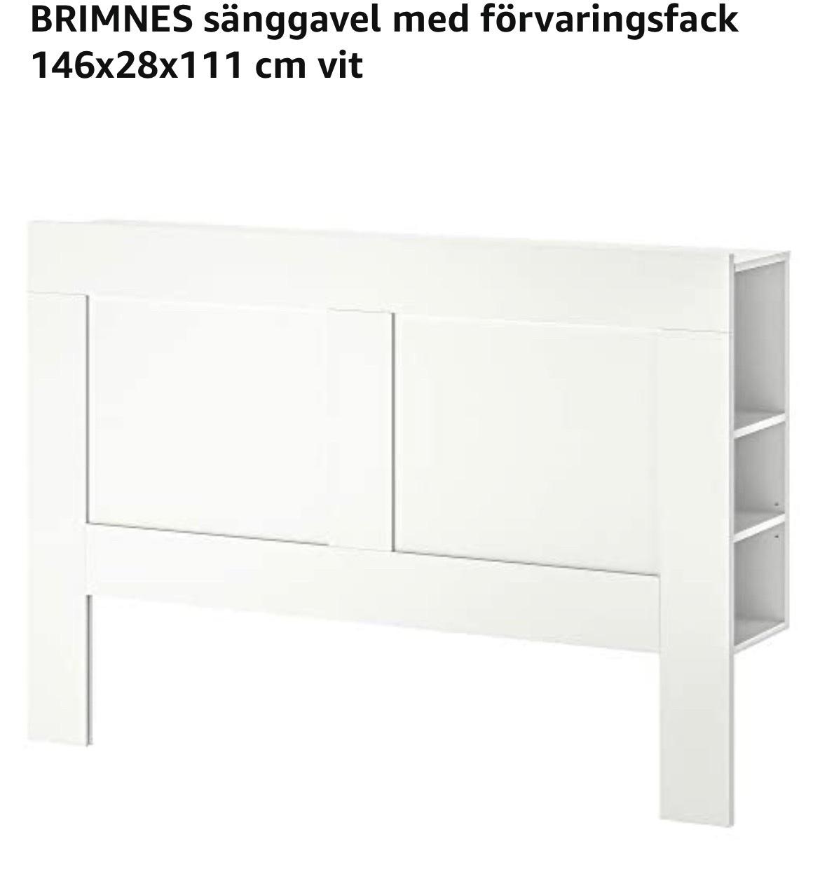 Ikea Brimnes Sänggavel 140 Sänggavel Brimnes Ikea 140 cm in 75644 Uppsala für SEK 200,00 zum