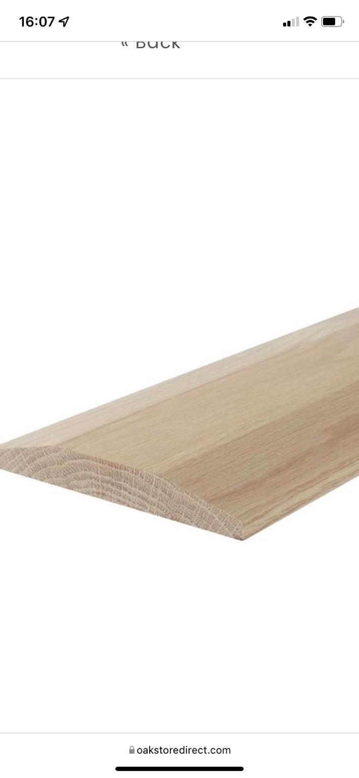 Solid Oak Door Threshold Double Bevel Edge in M28 Salford for £40.00