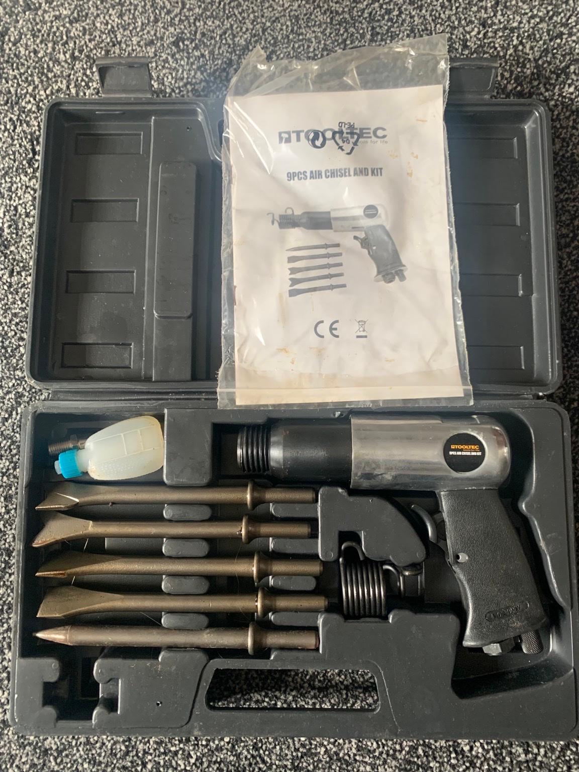 Tooltec Air chisel and kit in BD1 Bradford for £10.00 for sale Shpock