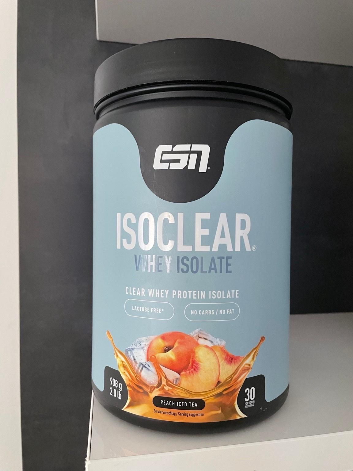 ESN ISOCLEAR Whey Isolate Peach Iced Tea in 16321 Bernau für € 50,00