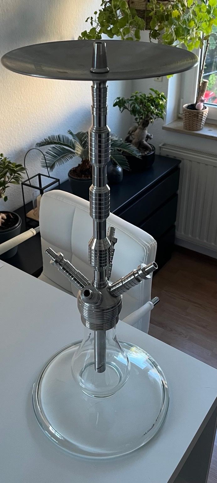 Armageddon Edelstahl Shisha Hookah in 09125 Chemnitz für € 120,00 zum