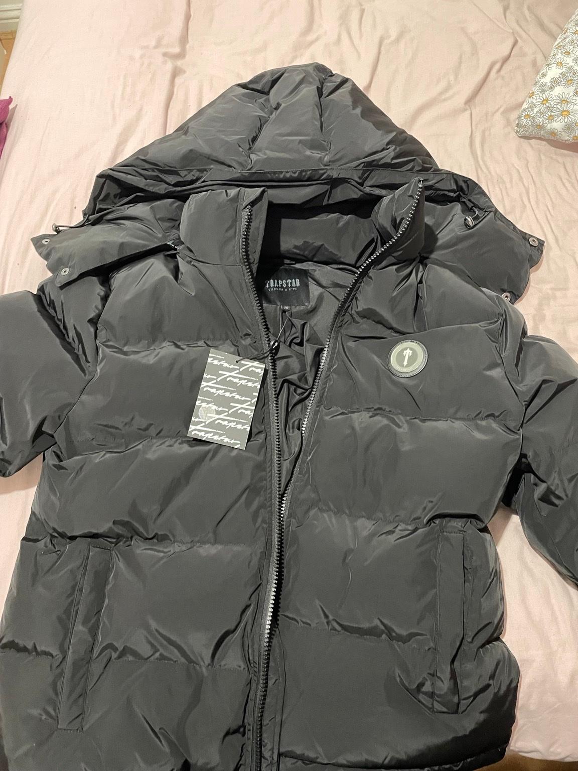 Black Hooded Trapstar Jacket in G14 Old Drumchapel for £190.00 for sale