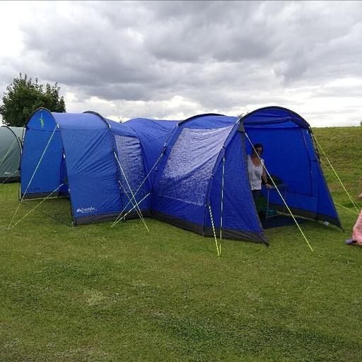 Eurohike Hampton 6 tent and side porch exten in S5 Sheffield für 200,00