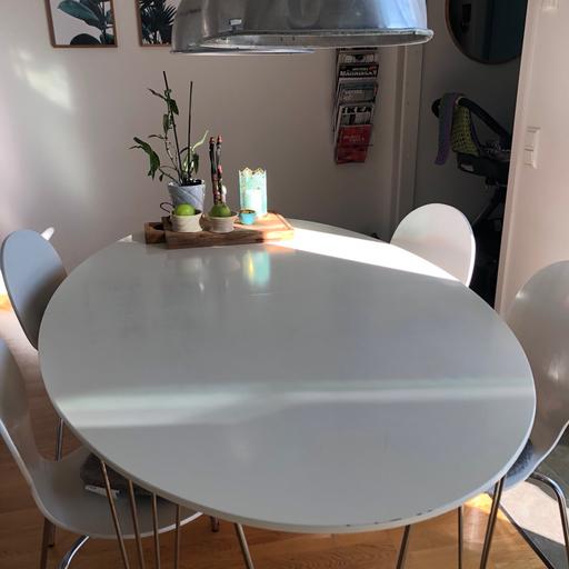 mio plaine matbord Matbord Mio Plaine Med Iläggsskiva + 4 Stolar In 16872 Mariehäll For Sek 300.00 For Sale | Shpock