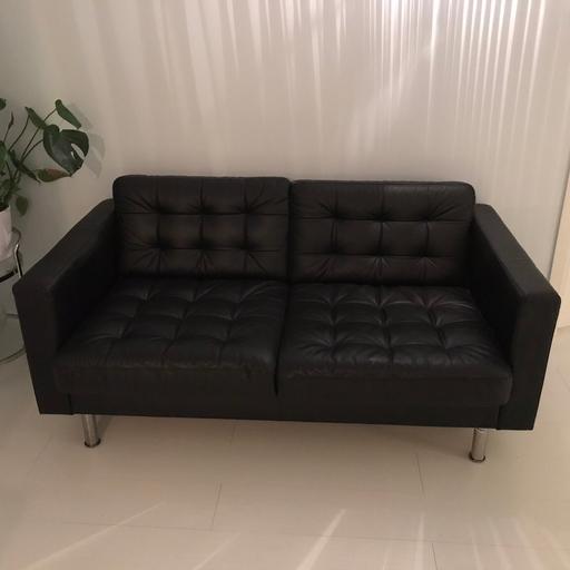 ikea skinnsoffa Skinnsoffa Ikea Landskrona 2 Sits In 17165 Stockholm Für 1.000,00 Sek Zum Verkauf | Shpock De