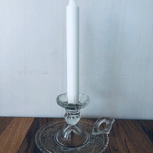 glas ljusstake Ljusstake I Glas In 12246 Stockholm For Sek 45.00 For Sale | Shpock