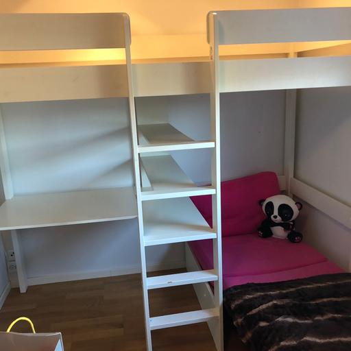 loftsäng med soffa Loftsäng Med Skrivbord & Utdragbar Soffa/Säng In 18745 Ella Park For Sek 1,200.00 For Sale | Shpock