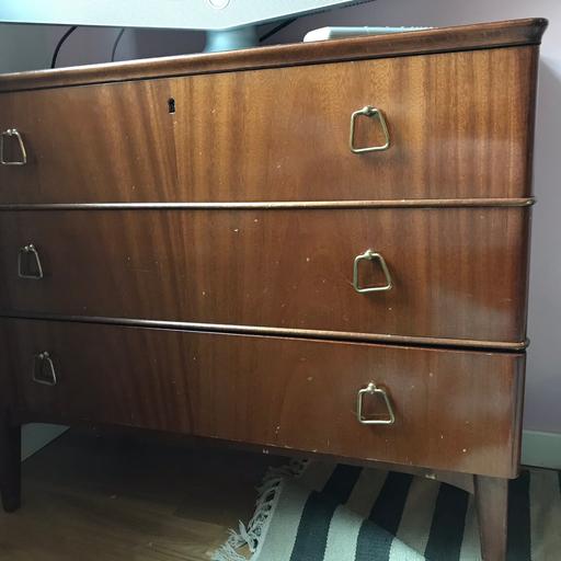 retro byrå Byrå Teak 3 Lådor Retro Vintage In 116 33 Stockholm For Sek 400.00 For Sale | Shpock