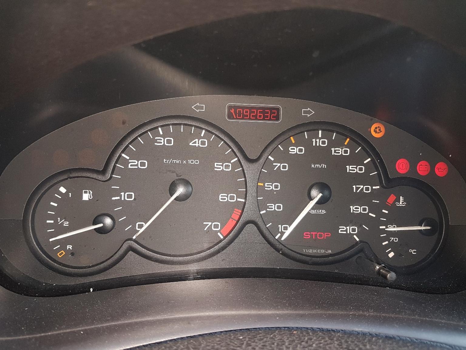 Peugeot 206 60 PS (Bastlerfahrzeug) fährt!!! in 69251 Gaiberg für € 250