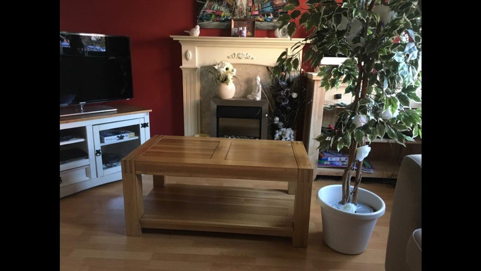 Oak Furniture Land " Alto" Oak Coffee Table in B79 Tamworth for £120.00