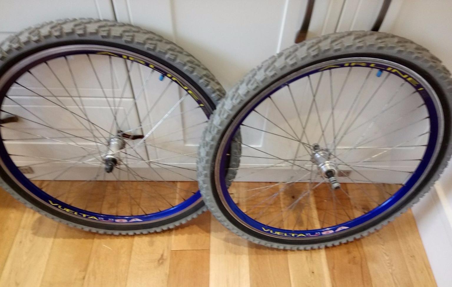 bike Vuelta Airline 1 v rims with Grey tyres in London for £40.00 for