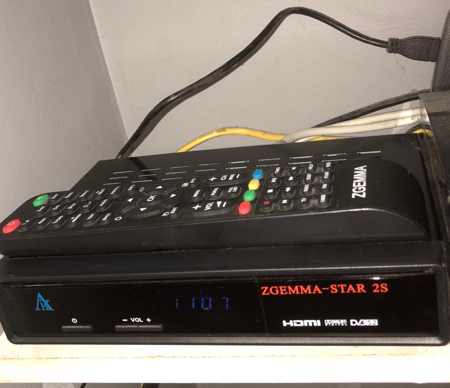 Zgemma star 2s twin tuner satellite receiver in CF45 Abercynon for £45.