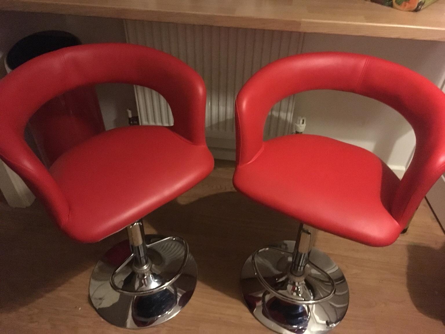 Faux leather stools *HOUSE CLEARANCE* in CV23 Rugby for £30.00 for sale