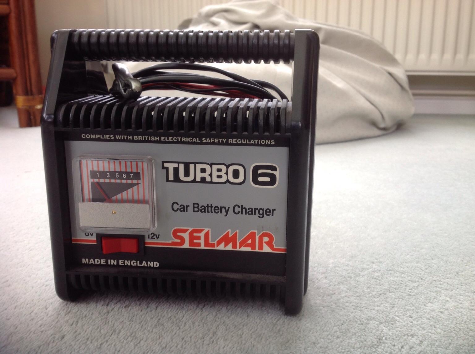 Selmar turbo 6 Car battery charger in South Staffordshire für 7,00