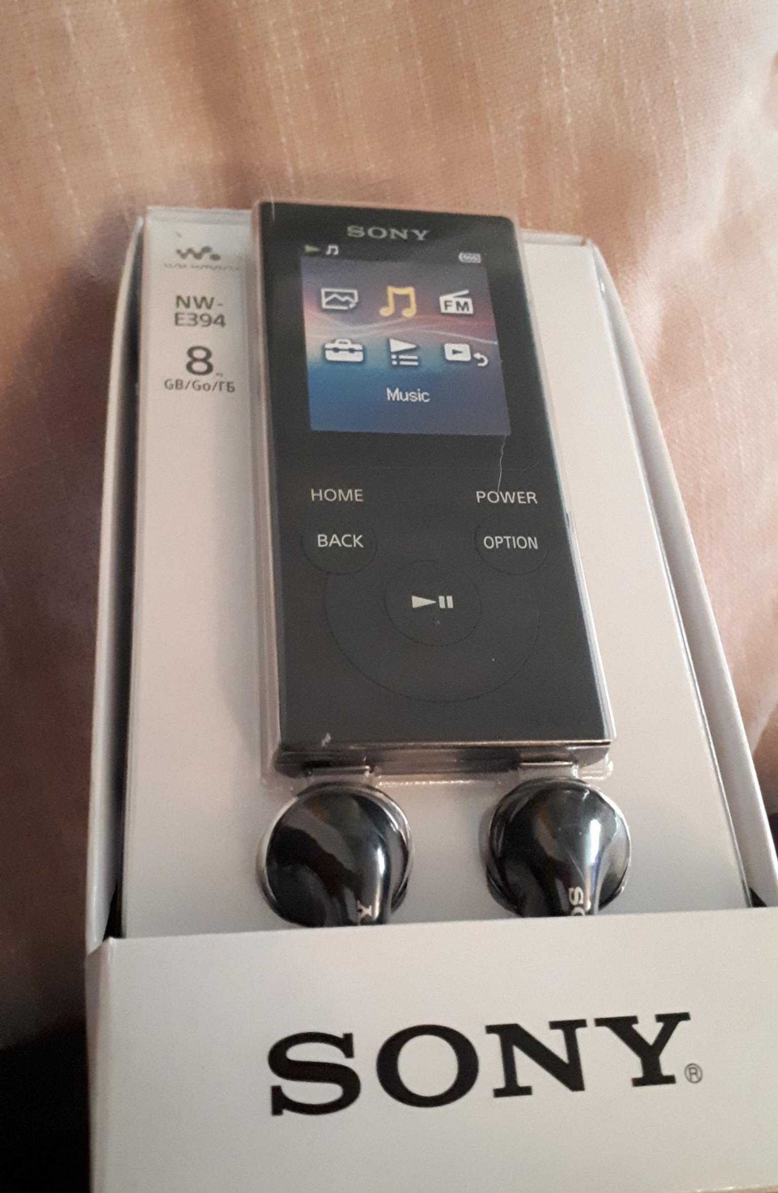 Sony NWE394 Walkman 8GB MP3 Player Black in Walsall for £55.00 for