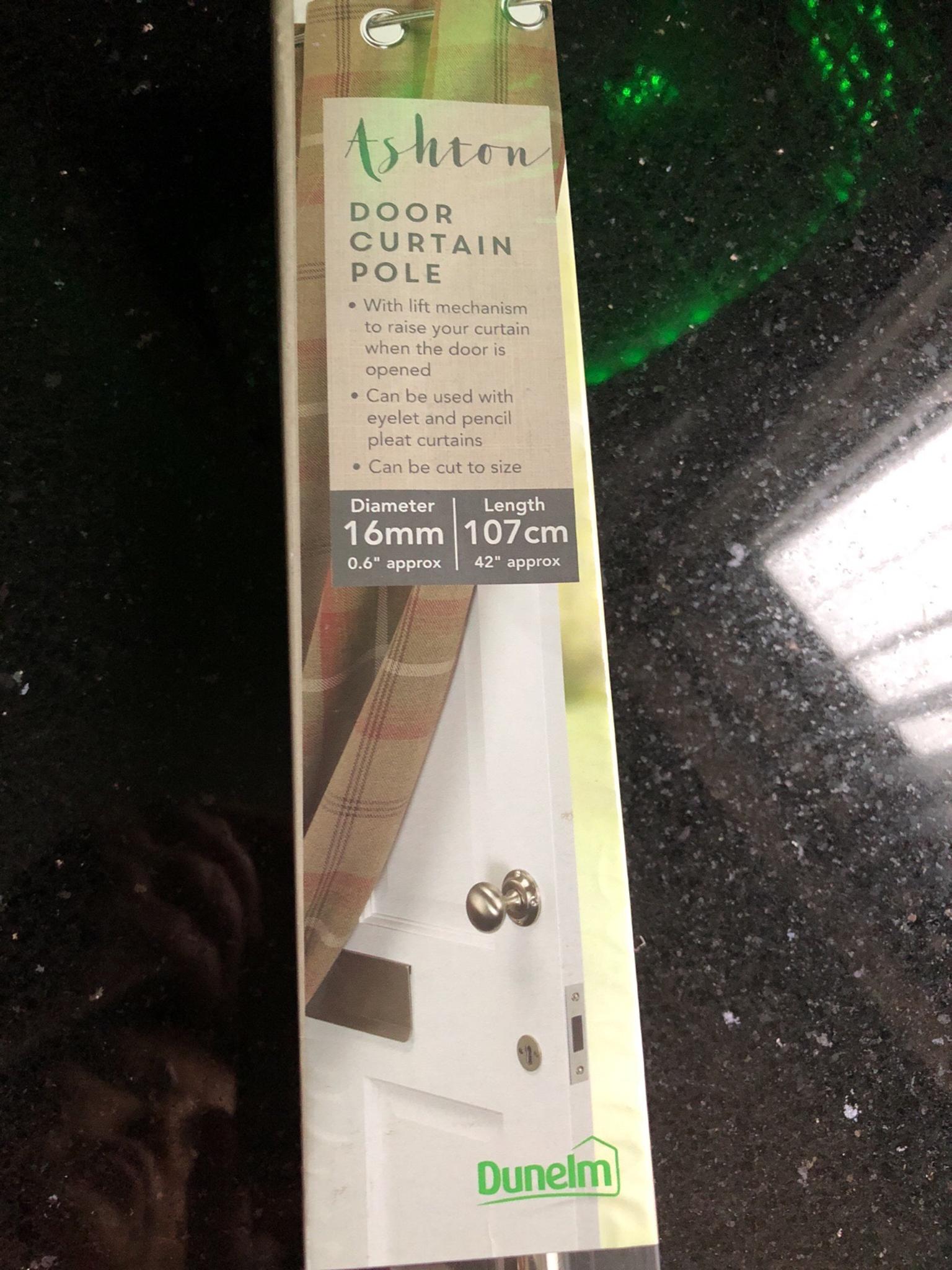 Dunelm Metal Door Curtain Pole 107cm Length In S13 Sheffield For 5 00