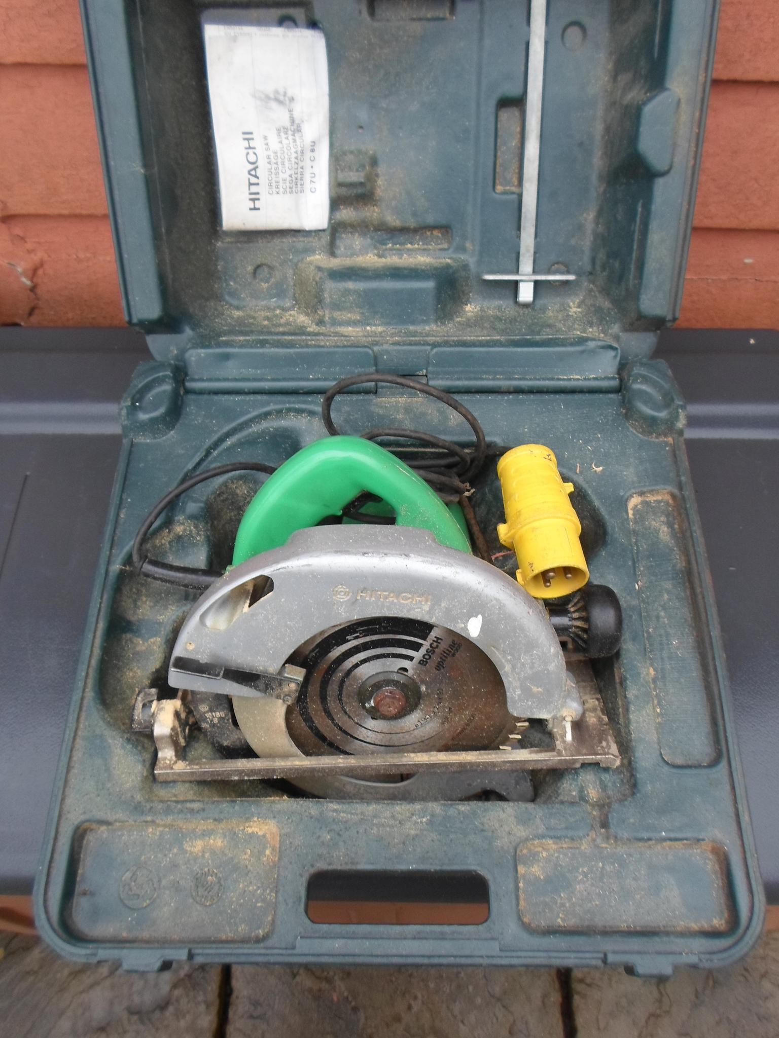 Hitachi C7U 110v circular saw in Nottinghamshire für 30,00 £ zum