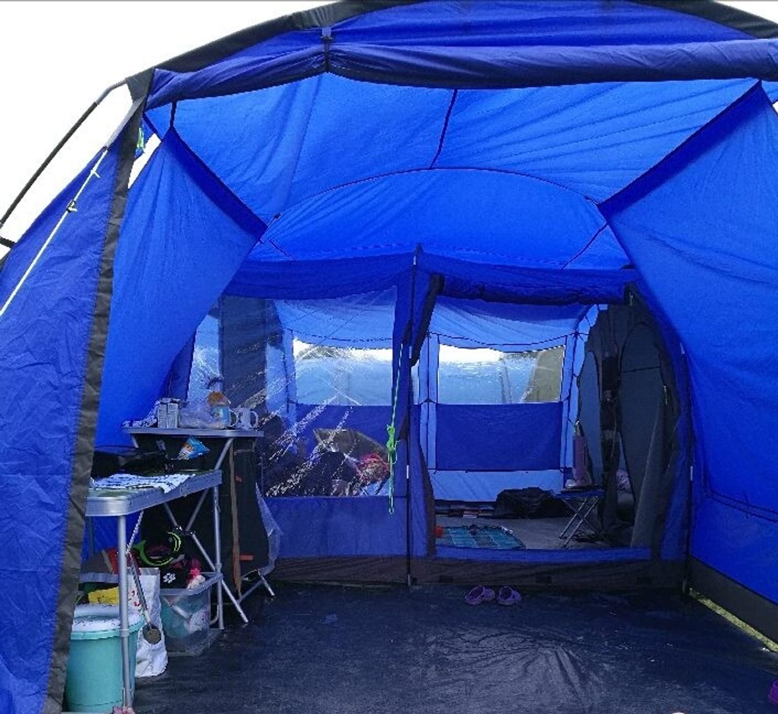 Eurohike Hampton 6 tent and side porch exten in S5 Sheffield für 200,00