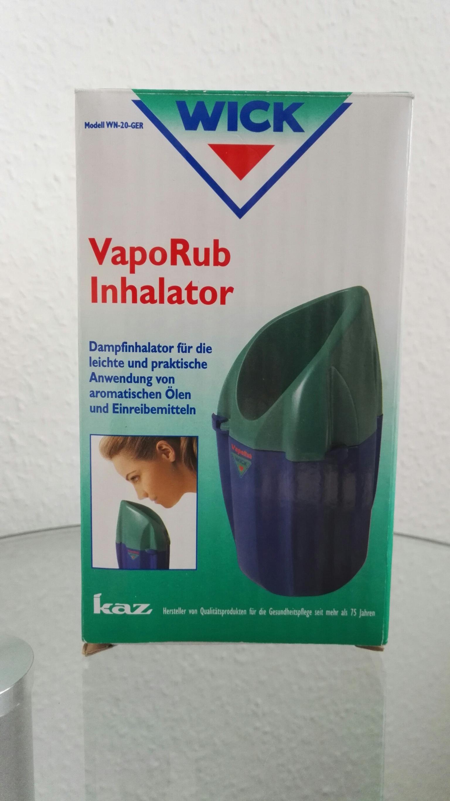 Inhalator Wick VapoRub in 98527 Lauter for €2.00 for sale Shpock